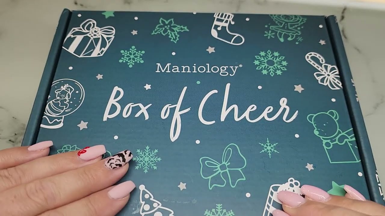 Maniology Box of Cheer Unboxing