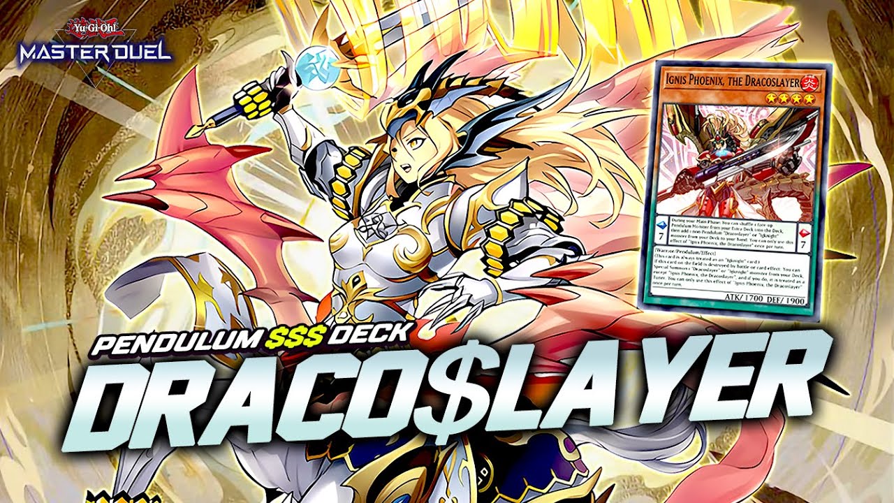 NEW DRACOSLAYER PENDULUM - GOOD EXPENSIVE DECK IN MASTER DUEL!? 🤑🤑