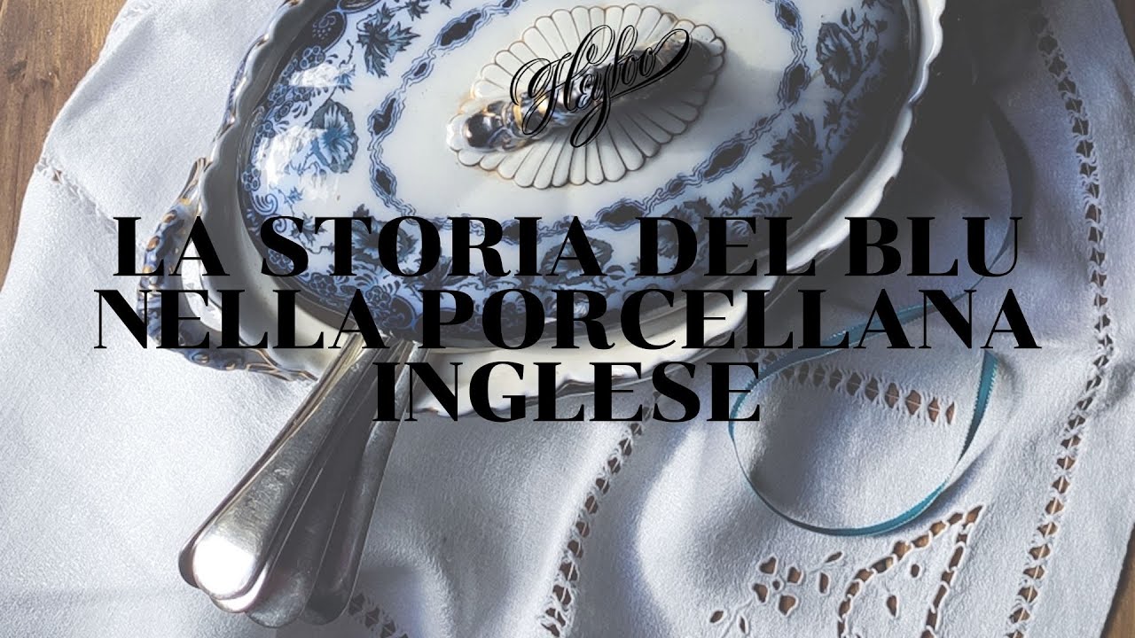 Storia del blu nella porcellana inglese