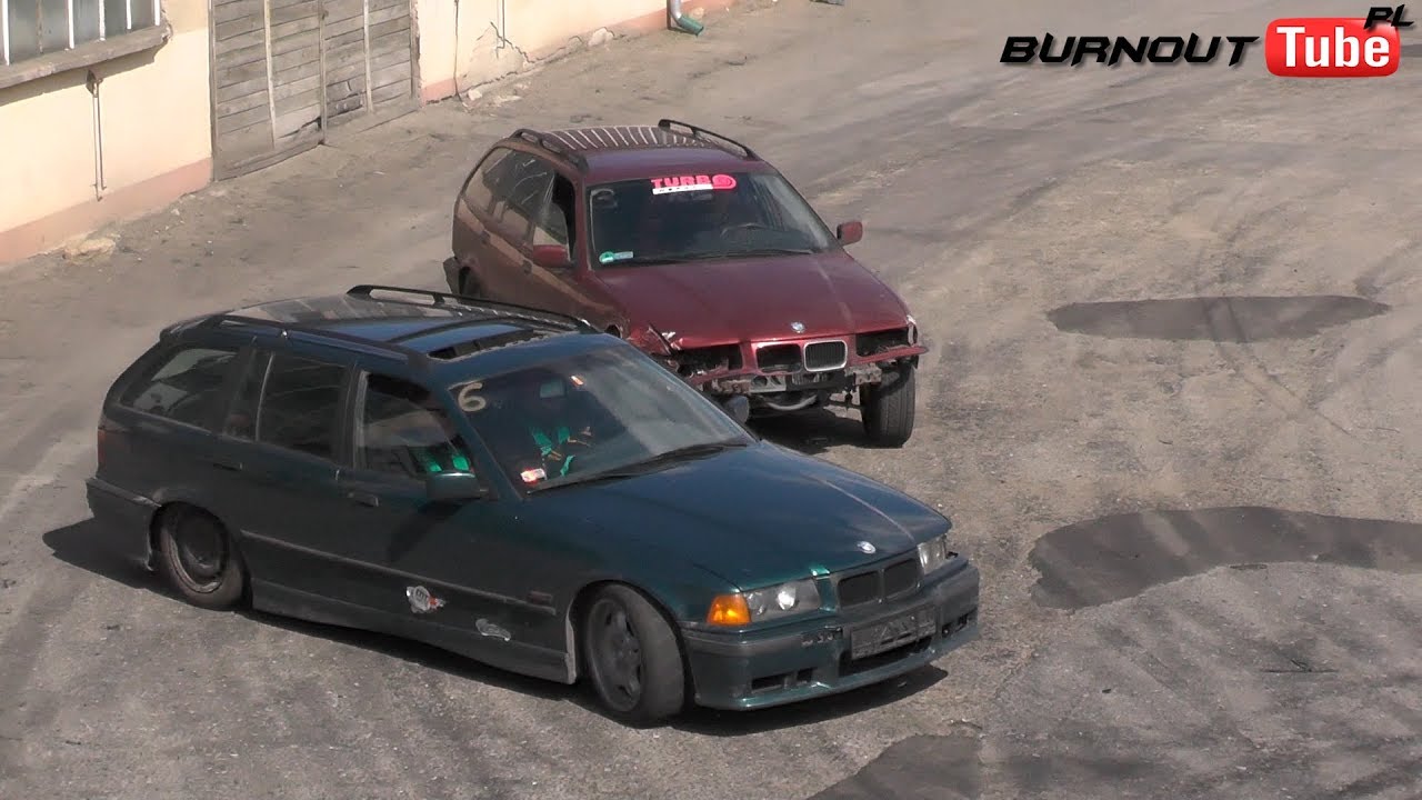 Pokaz driftu gruzami w parach - Majówka z BMW Dobrzyca 2019