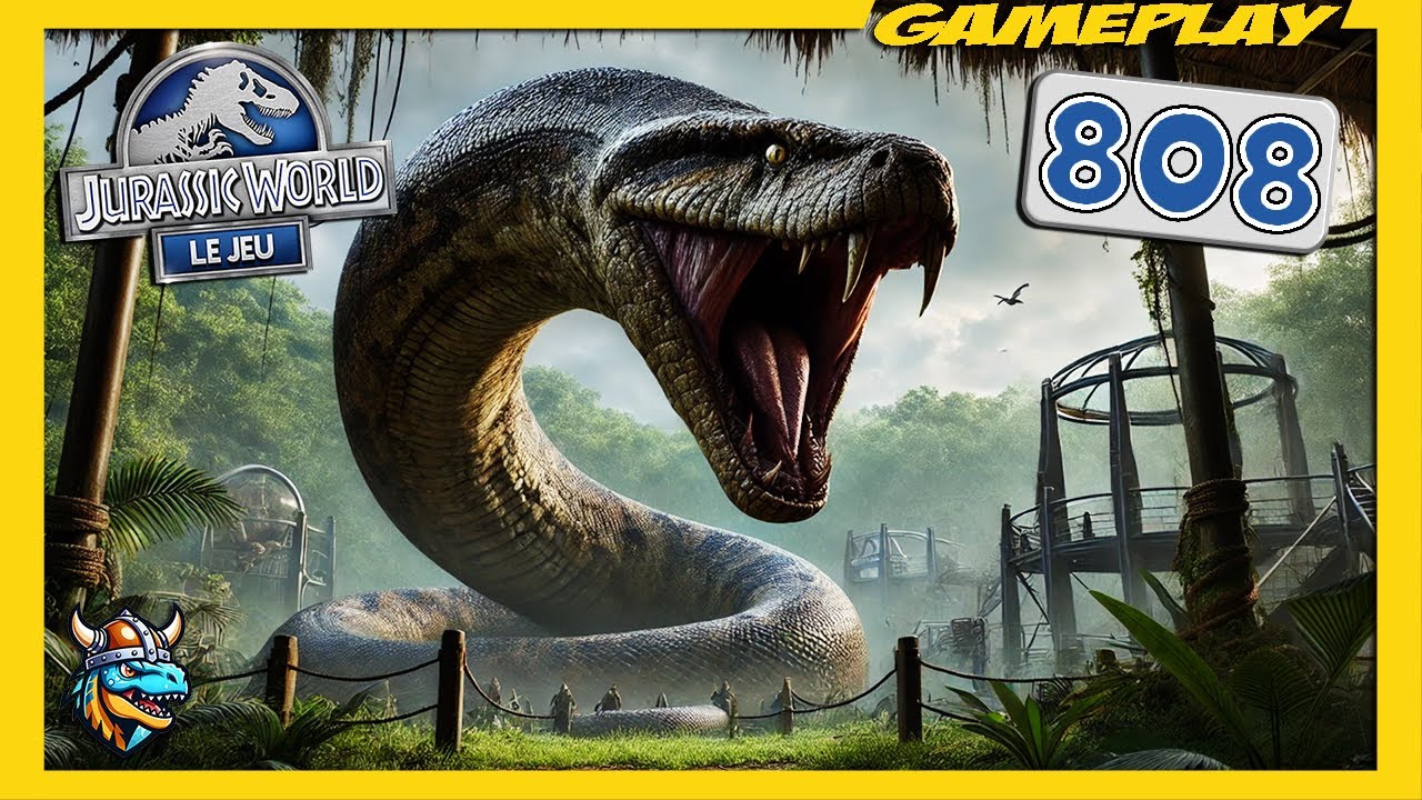 LE MAGNIFIQUE TITANOBOA ► JURASSIC WORLD: Le Jeu 808 - royleviking