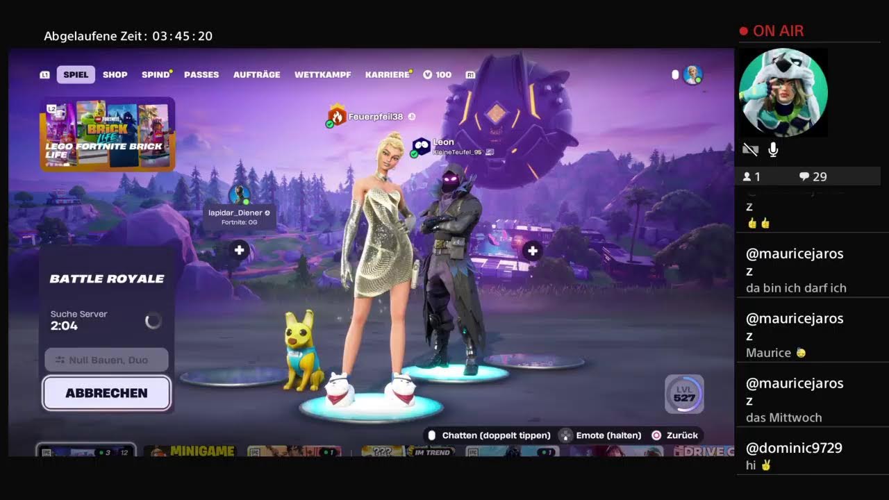 Fortnite | Og,Null Bauen,Blitz royal,Relode, viel Spass beim Zuschauen abo ziel 300