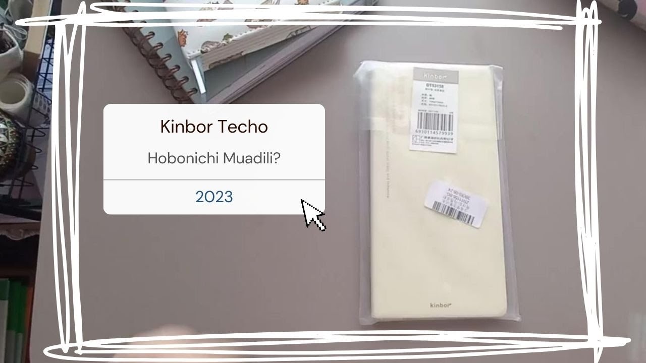 Aliexpress'ten Hobonichi Muadili? Kinbor Weekly Tarihsiz 2023 İncelemesi / Eylül Ajanda Güncellemesi