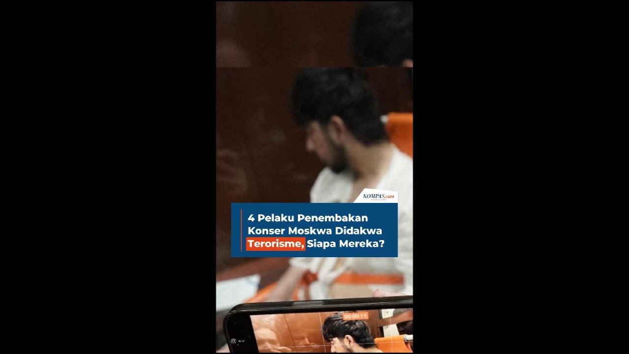 4 Pelaku Penembakan Konser Moskwa Didakwa Terorisme, Siapa Mereka?