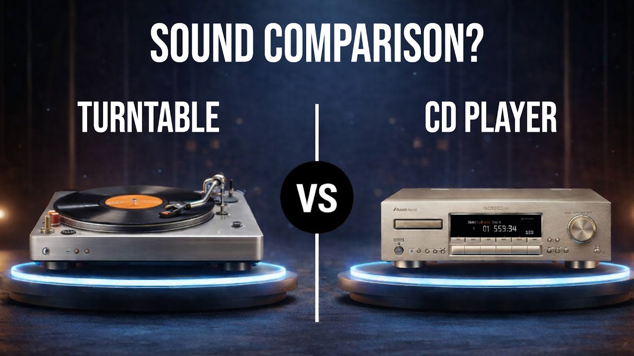 Turntable vs CD Player 2026 – Analog Warmth or Digital Precision?