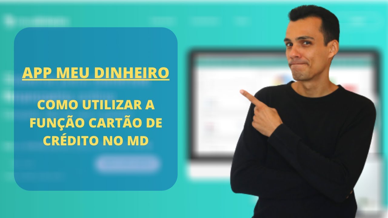 Como utilizar a função CARTÃO DE CRÉDITO| APP MEU DINHEIRO #13 | Diógenes Ferrosil