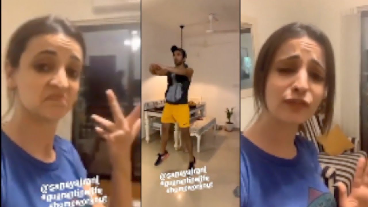 Watch Sanaya Irani,Mohit Sehgal Cute Masti at Home