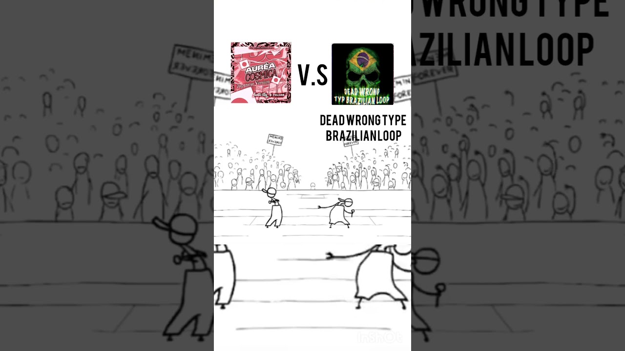 DEAD WRONG TYPE BRAZILIAN LOOP 🆚 &Aacute;urea c&oacute;smica - Japanese Version #phonk #funk #brazil