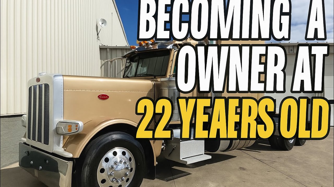 How I became an OWNER OPERATOR AT 22 YEARS OLD??!! #howto #trending