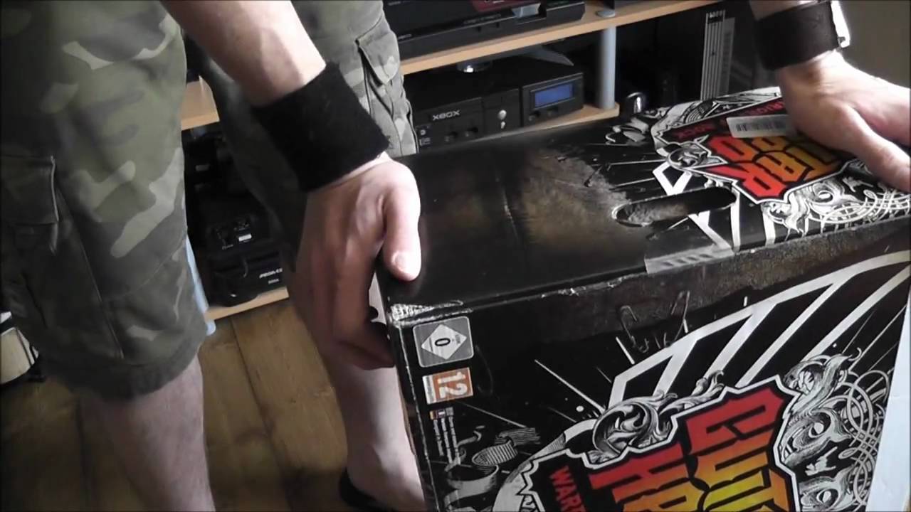 Unboxing And Testing My New Guitar Hero Drums - Warriors Of Rock