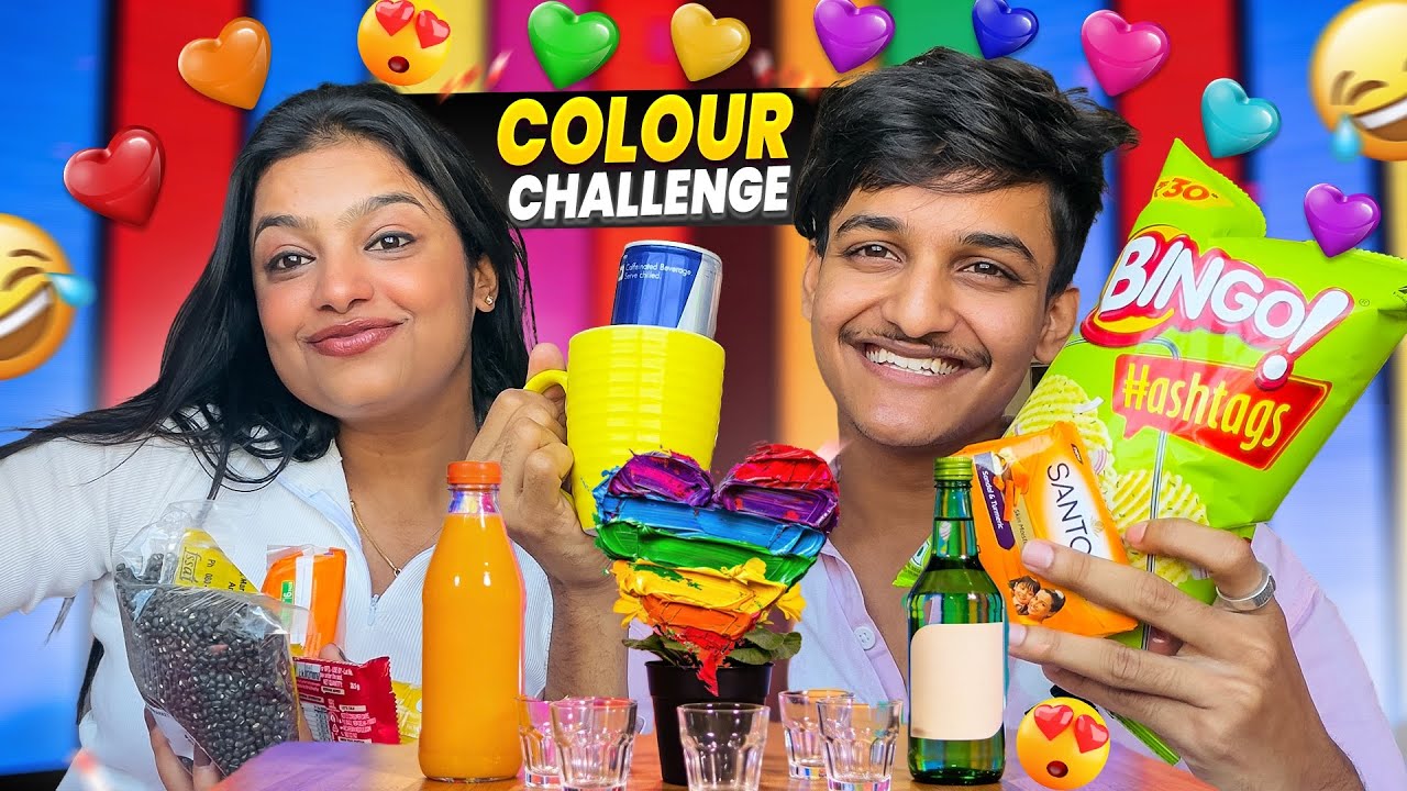 Colour challenge with my brother ❤️ | sonu Srinivas Gowda | Kannada vlog | daily vlog |