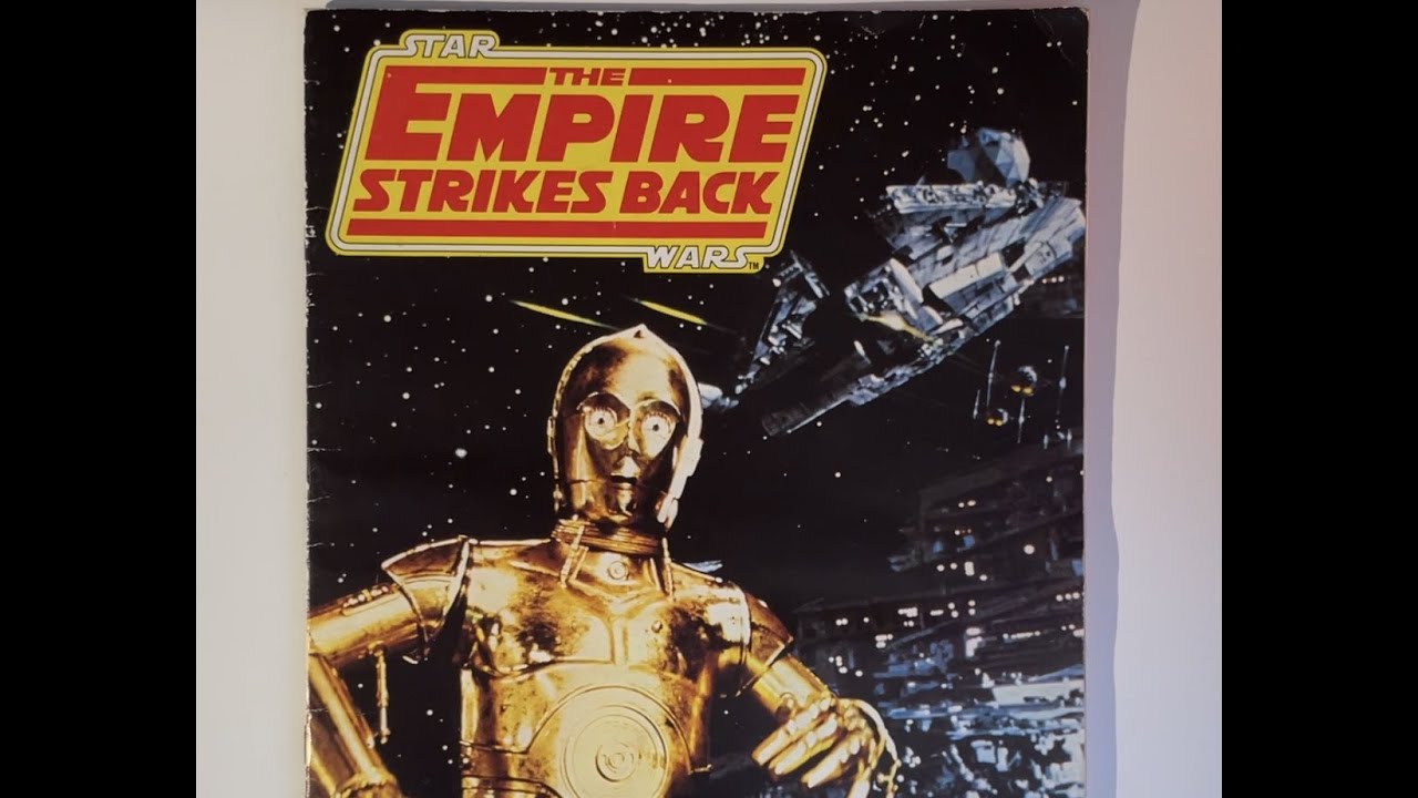 ASMR / Star Wars The Empire Strikes Back Sticker Album / Video