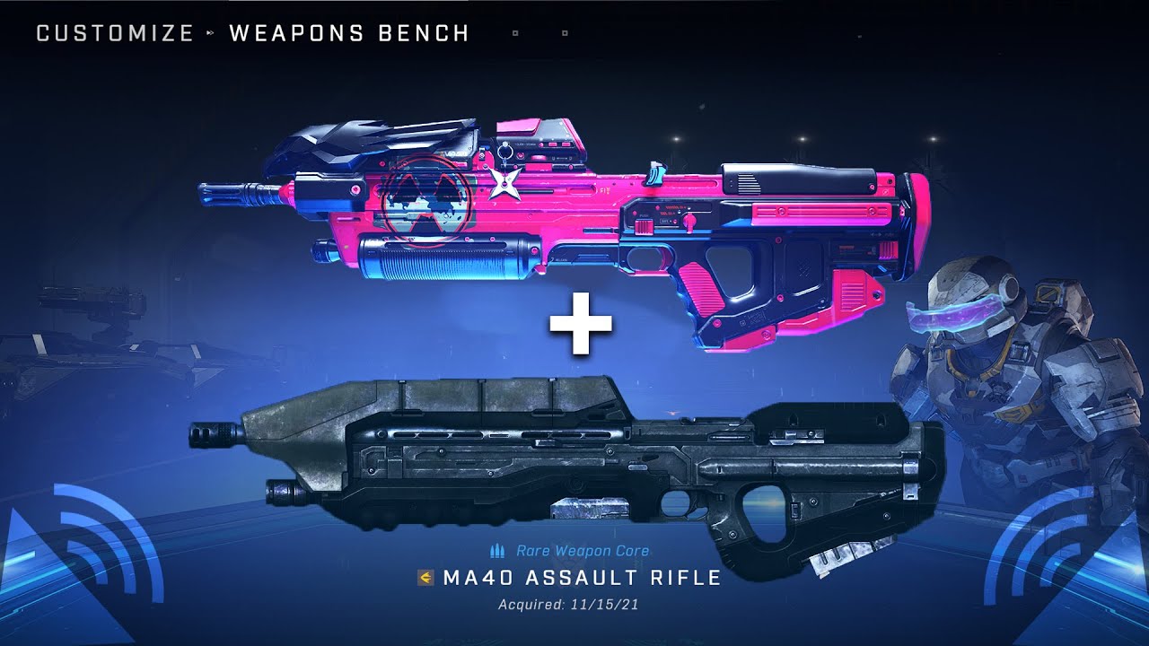 Halo Infinite Assault Rifle with Halo 2 Assault Rifle Sound