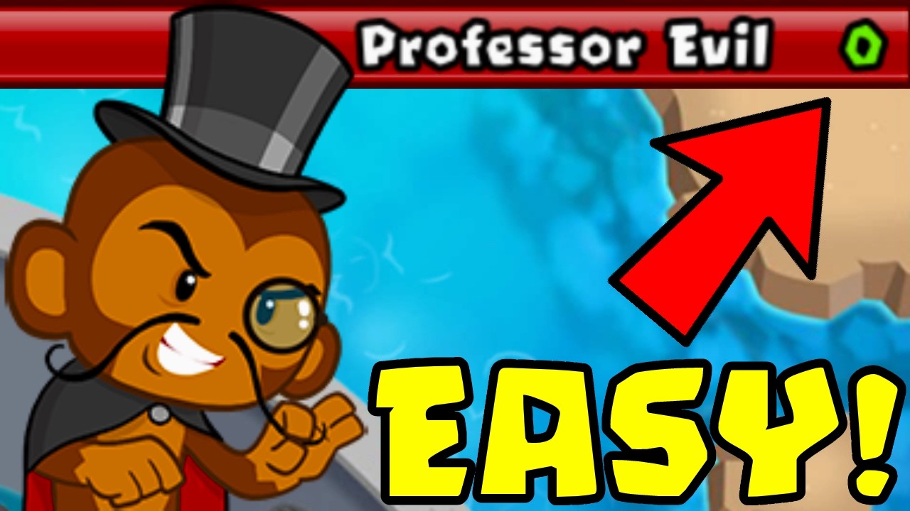 Easily Beat the NEW Professor Evil Challenge... (Bloons TD Battles)