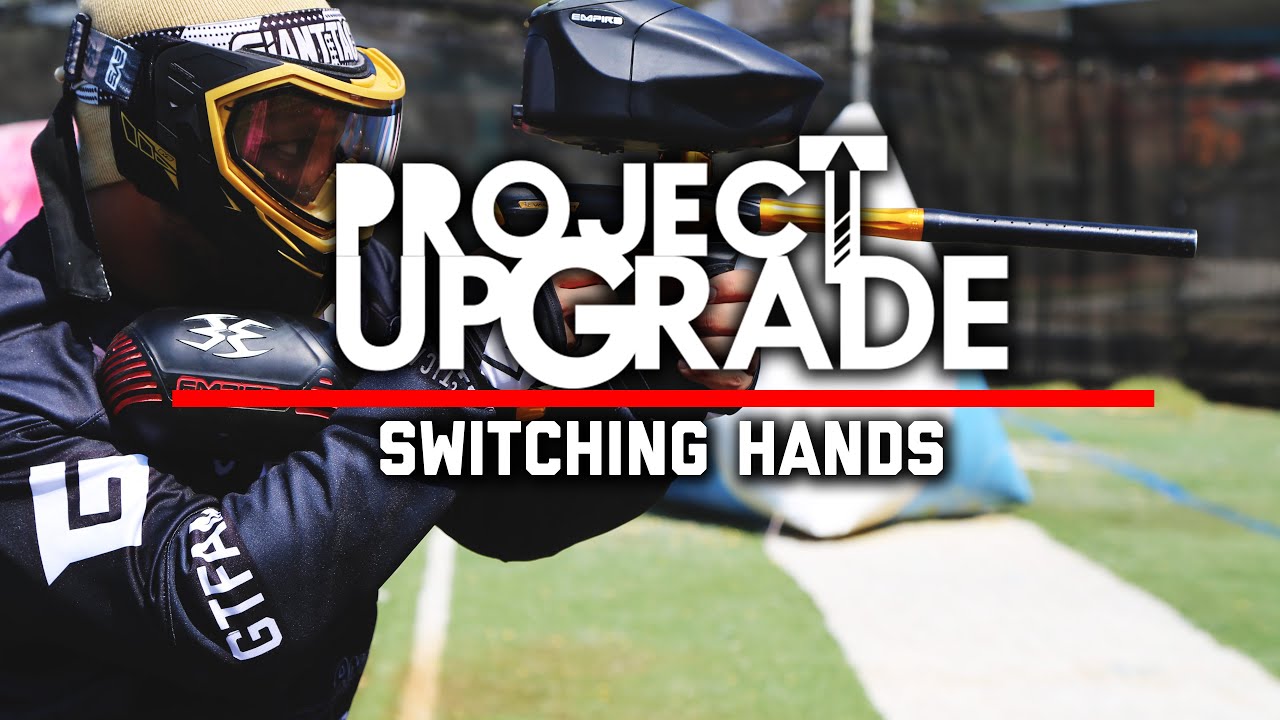Paintball how to switch hands & drill | @BearDegidio | Project Upgrade