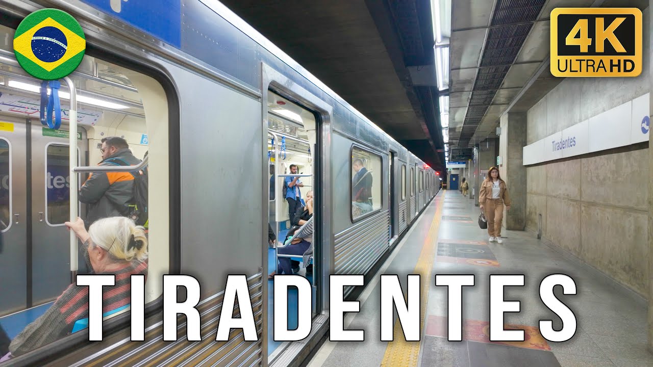 Estação Tiradentes - Movimentação de Trens #51