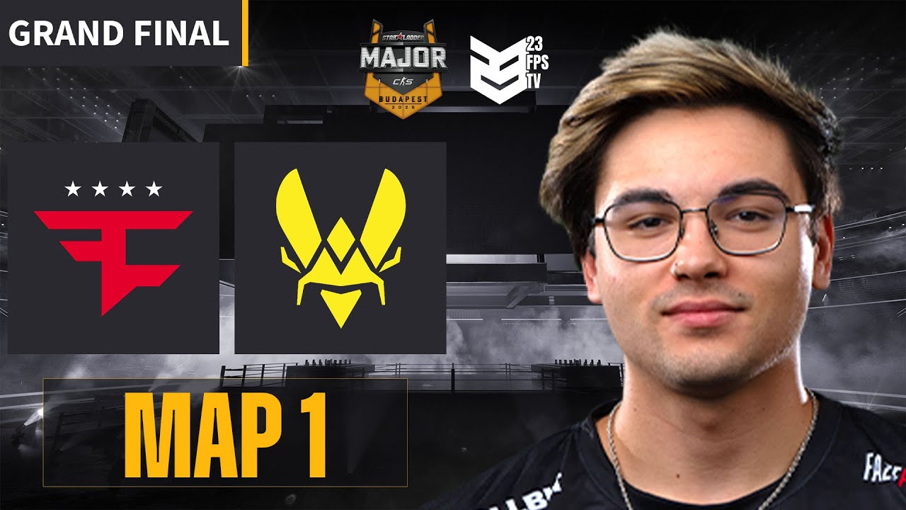 [Full match] VITALITY VS FAZE | STARLADDER BUDAPEST MAJOR 2025 | MAP 1