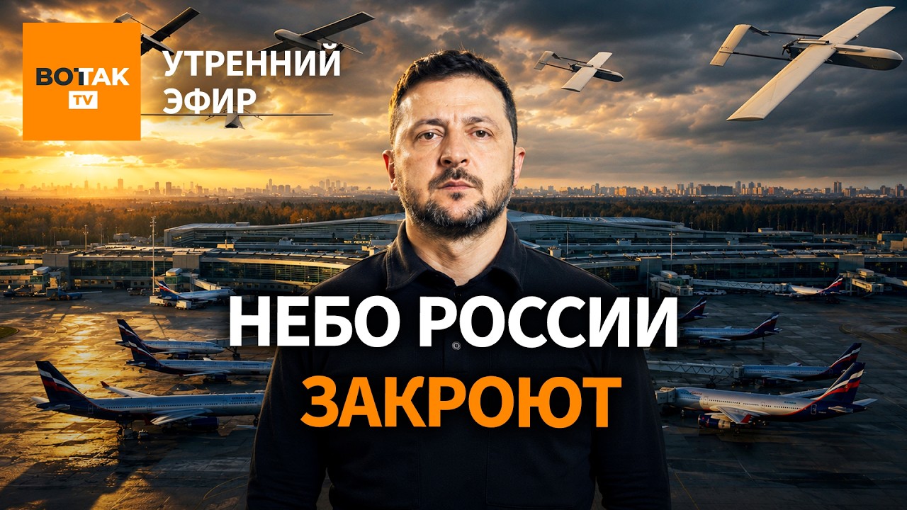 ❗8500 дронов на Москву. Ночное заявление Путина. Покушение на лидера оппозиции РФ / Утренний эфир