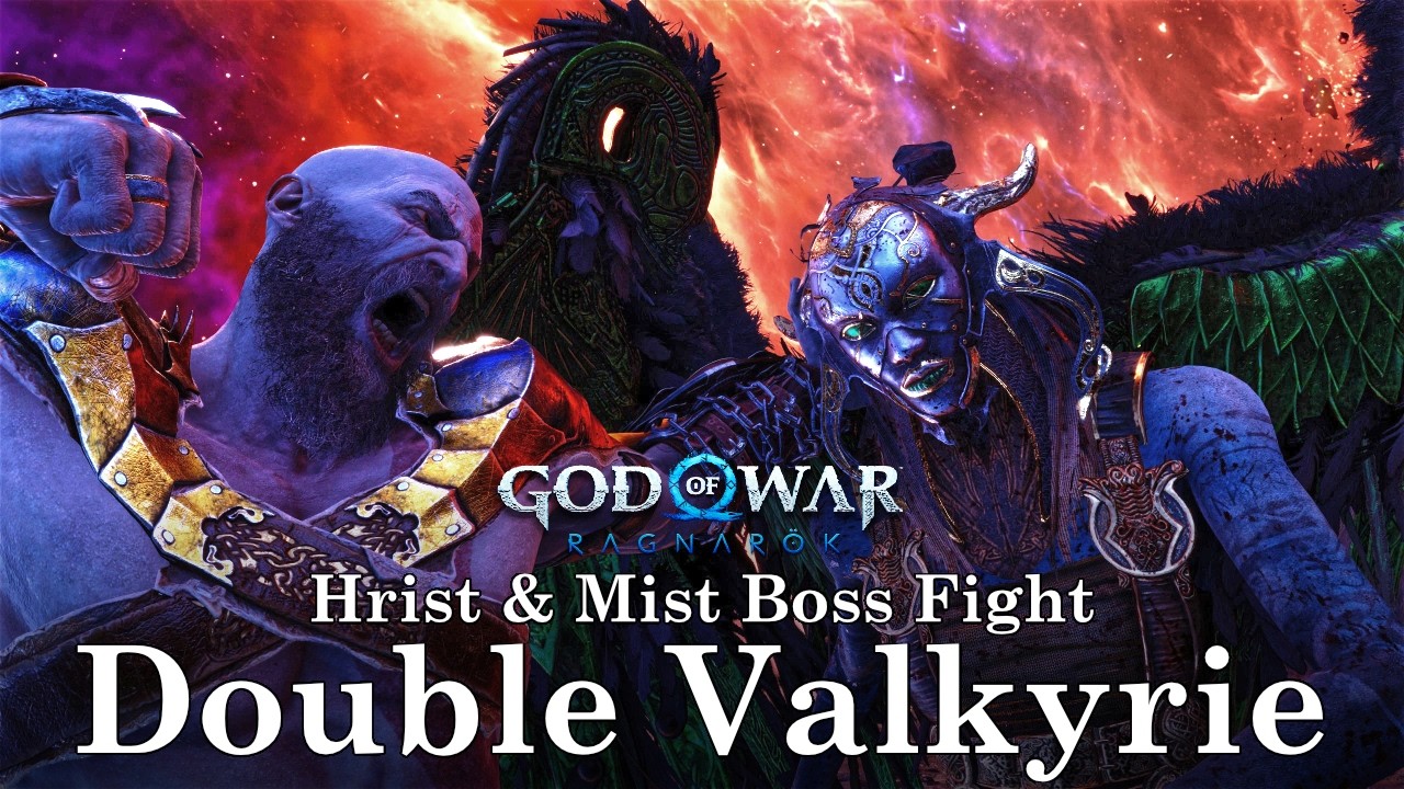 God of War Ragnarok Hrist and Mist Boss Fight | #godofwar #godofwarragnarok