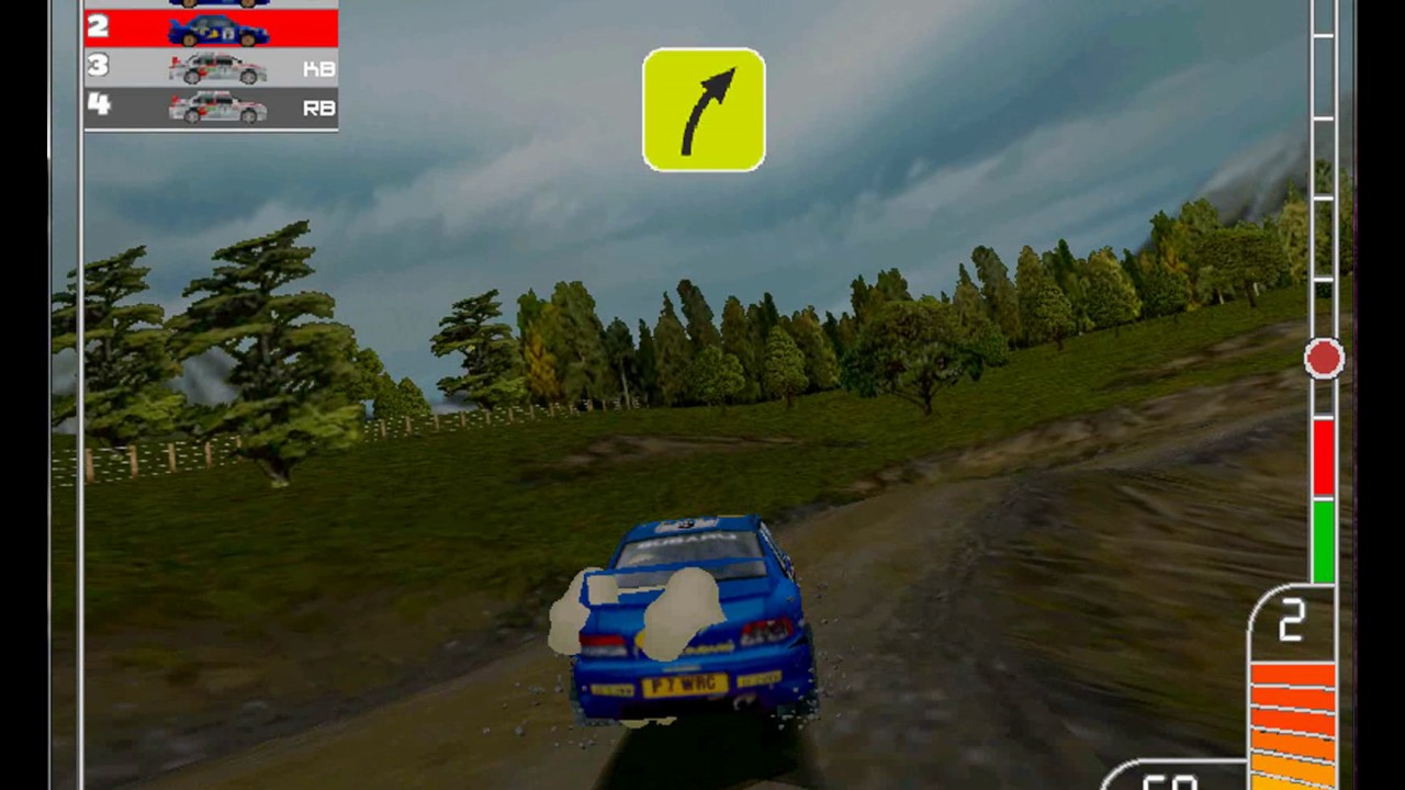 PCem running Colin McRae Rally (3DFX)