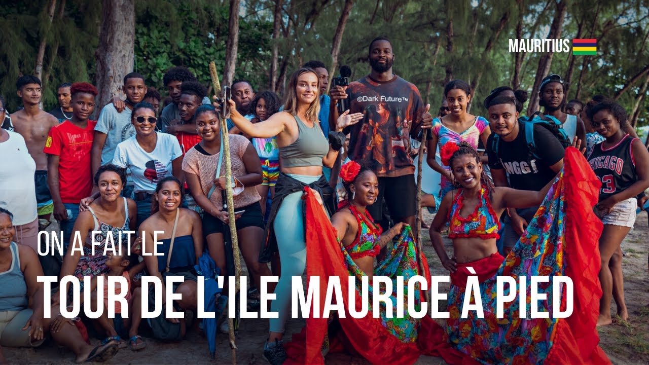 On a fait le tour de l'île Maurice à pied (166 km)