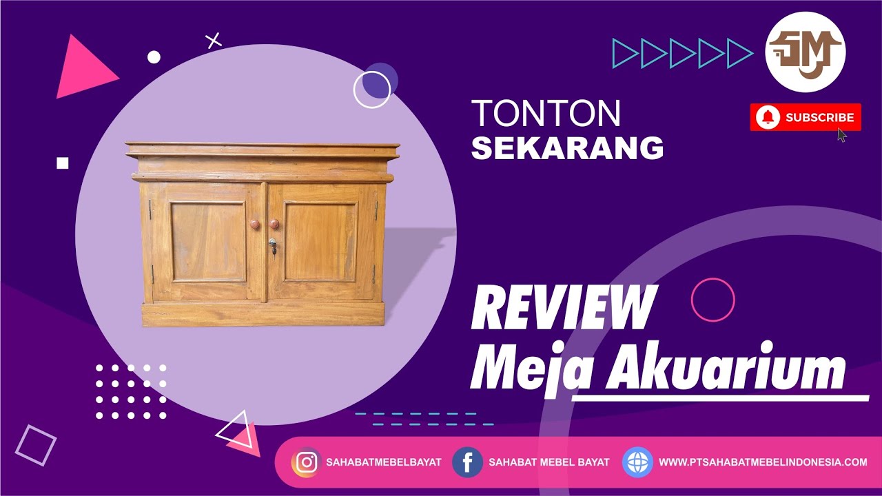 Review Meja Akuarium Custom