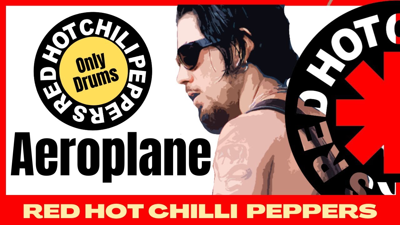 Aeroplane Red Hot Chili Peppers Drums Only (Insolate drums)