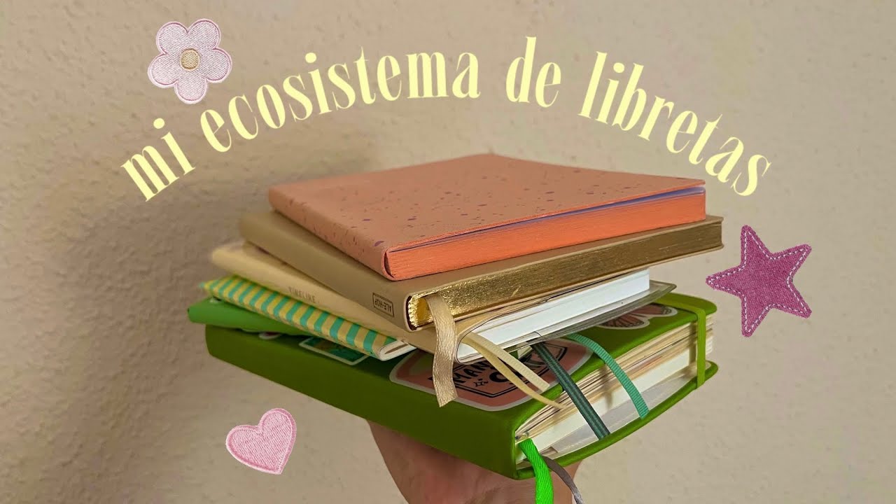 mi ecosistema de libretas y como me organizo con ellas 📔✨👩🏼‍💻 journal ecosystem 