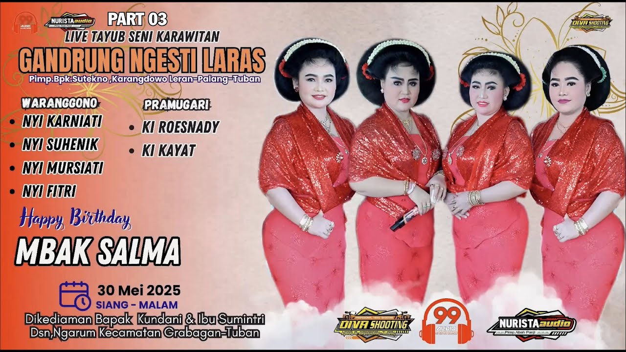 TAYUB NGARUM NYI KARNIATI, NYI HENIK, NYI MURSIATI & NYI FITRI PART 03