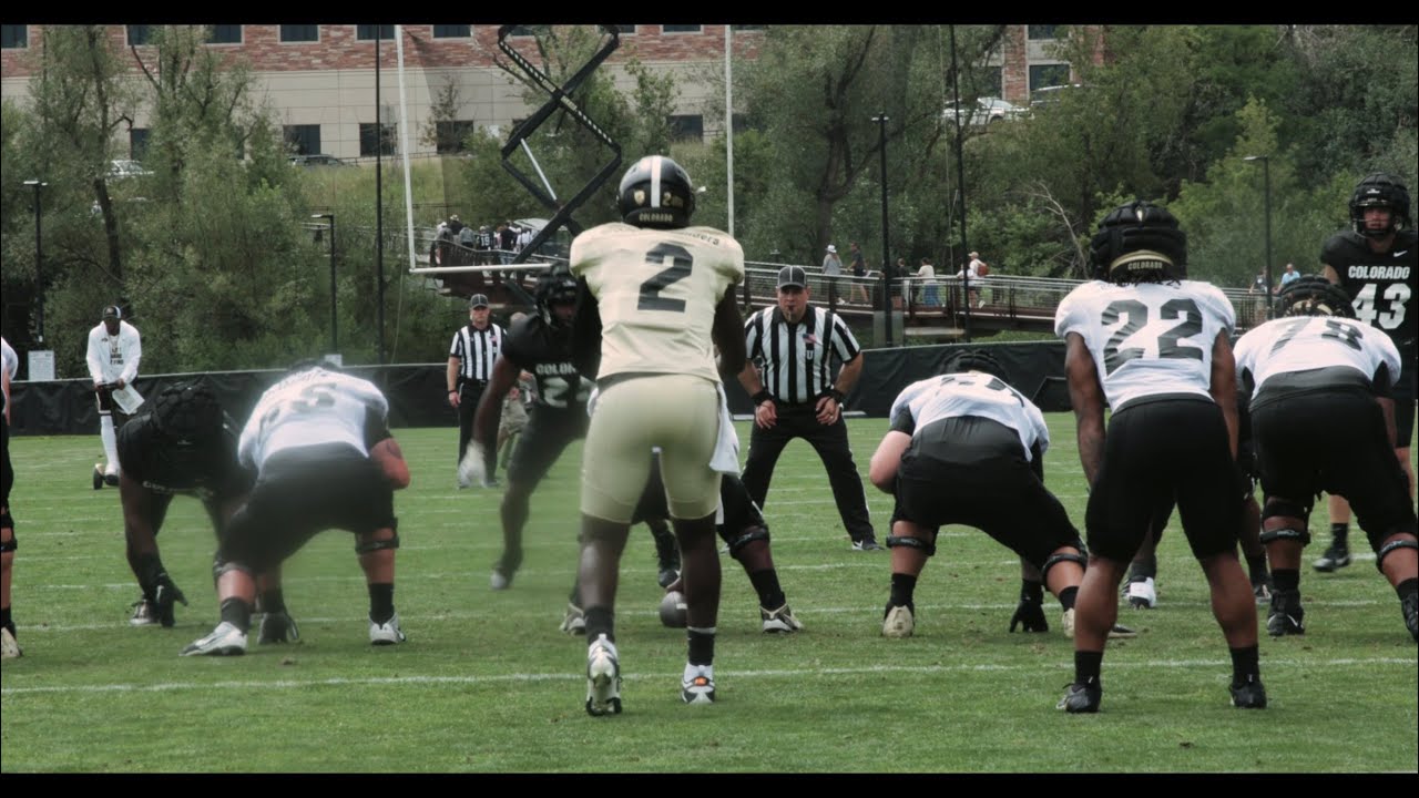 CU Football QB Shedeur Sanders FIRST FALL CAMP SCRIMMAGE
