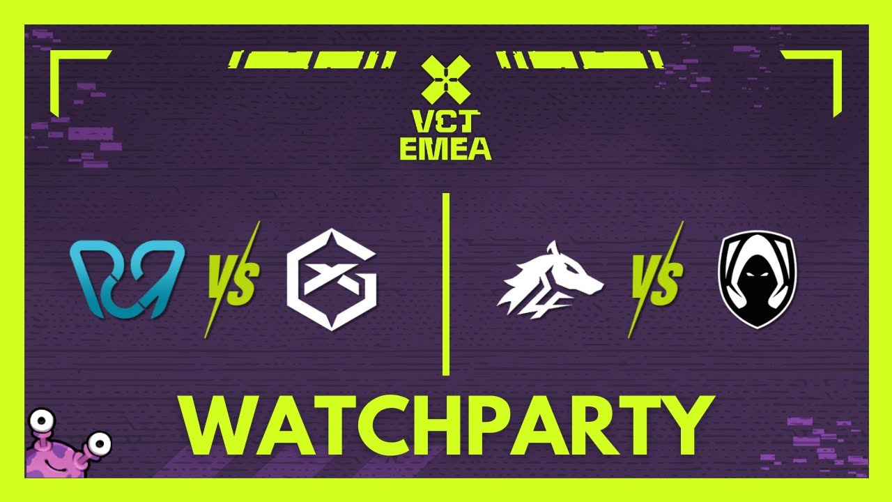 PCF vs GX & TH vs ULF | VCT EMEA Kickoff #VCTWatchparty | !patreon !socials