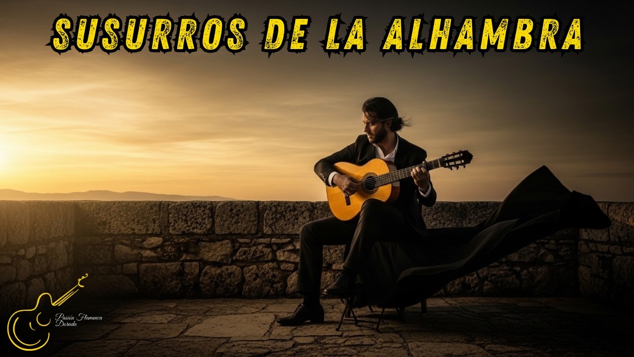 Susurros de la Alhambra – 2 Hour Spanish Flamenco Guitar | Música Andaluza