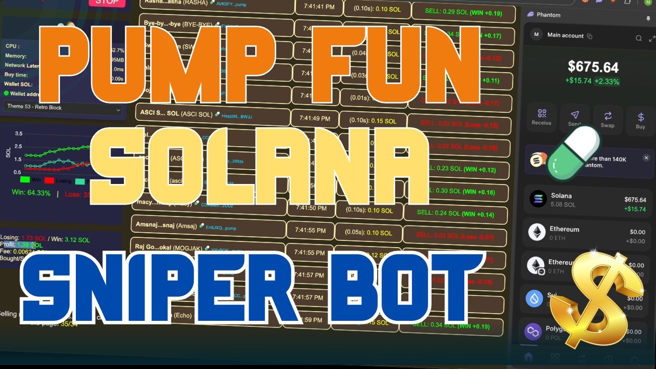 Live Pump Fun Sniping Breakdown | Solana Sniper Bot Behavior | MEV Bot Execution Flow