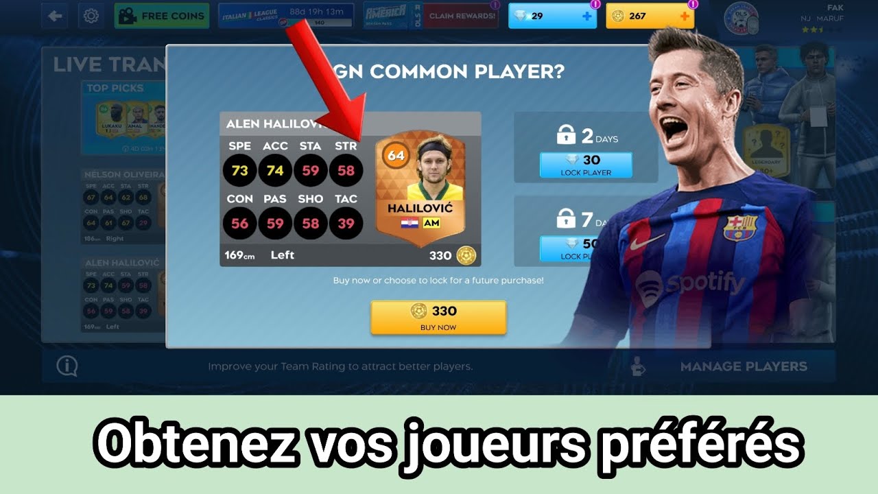 DLS 26 • Comment obtenir n'importe quel joueur dans DLS 2026 • Astuces pour trouver vos joueurs 