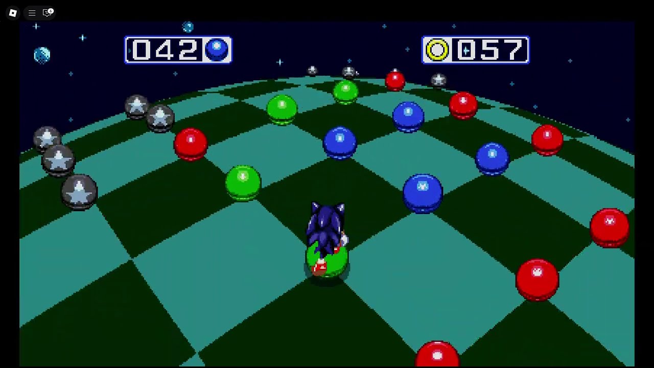 Akiko's Blue Sphere Game - Stage 24 Perfect