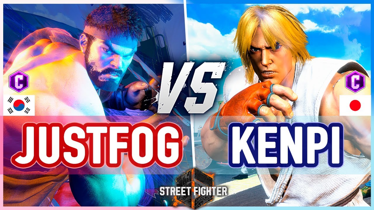 SF6 🔥 Justfog (Ryu) vs Kenpi (Ken) 🔥 Street Fighter 6