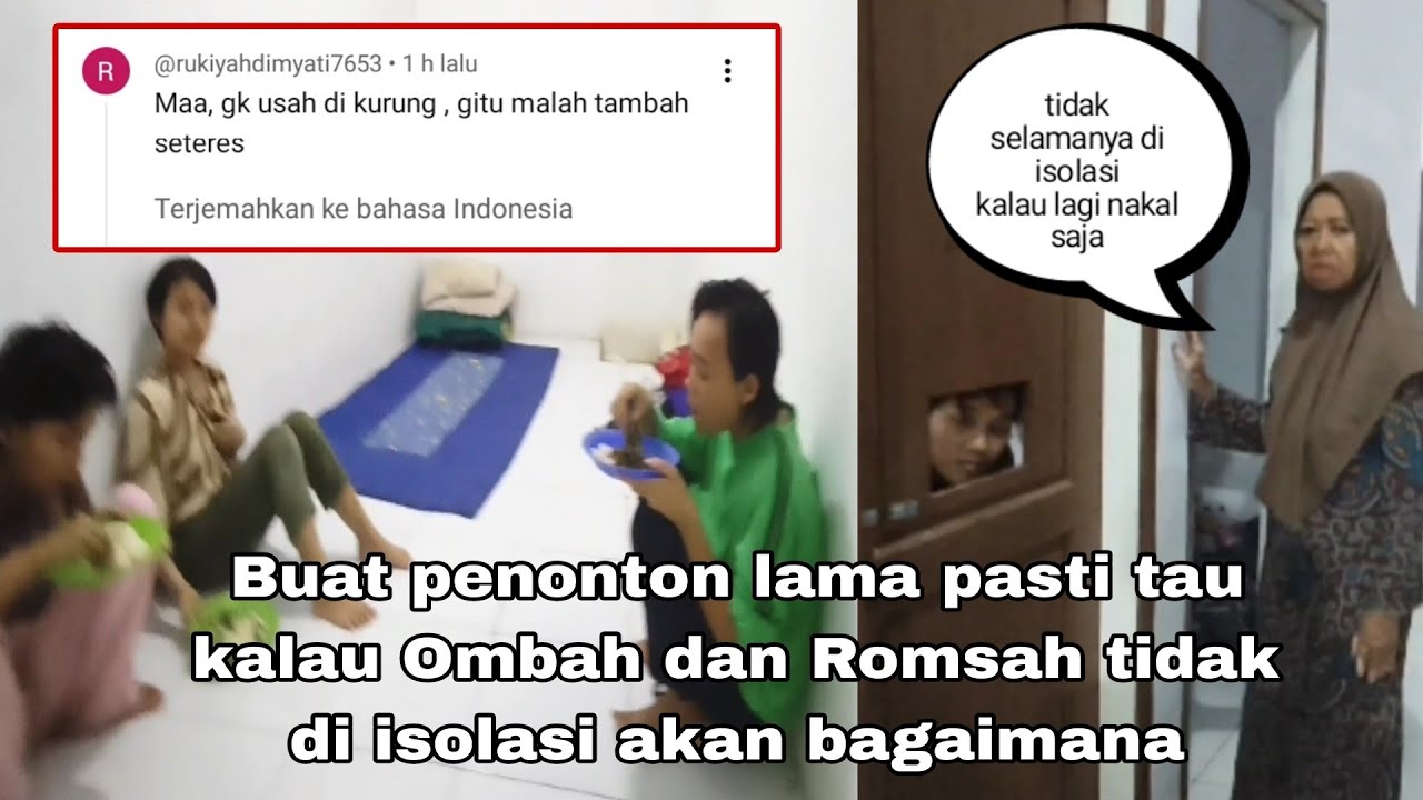 ada yg bilang Ombah & Romsah jangan di kurung nanti tambah setres ⁉️ #rumahsakitjiwa #pantiodgj 