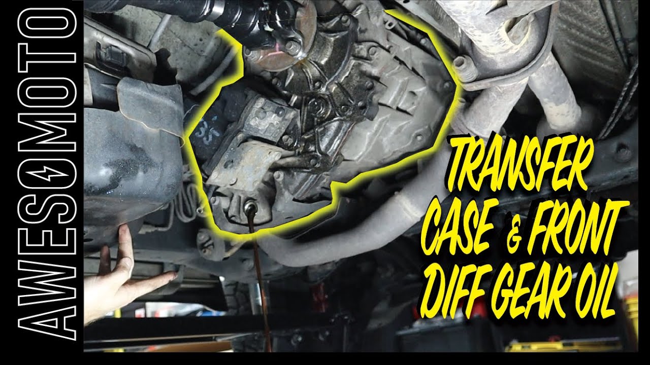 Vlog 78 - Lexus GX470 Transfer Case & Front Diff Oil Change