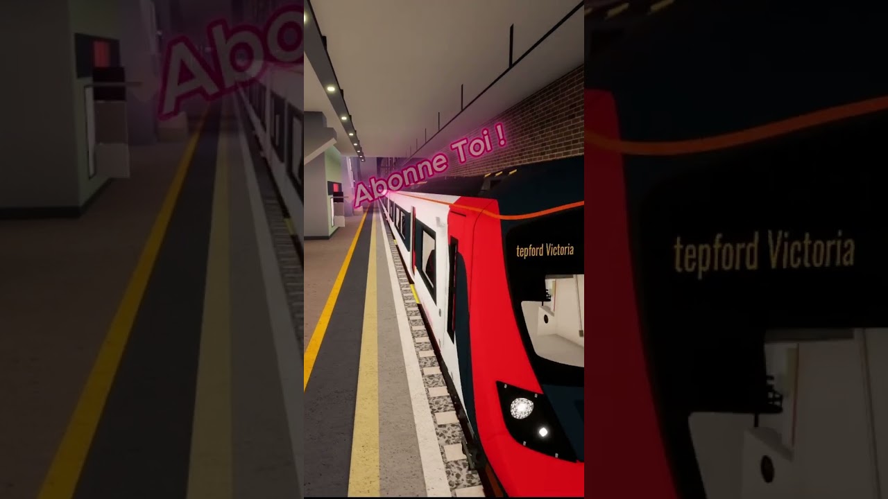 Arrivé et départ d'un Métro ! 