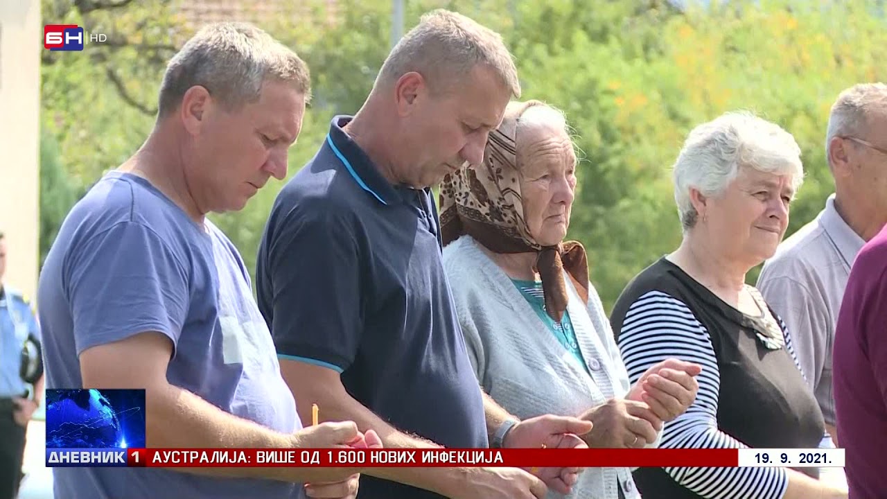Održan parastos za 25 stradalih Srba u Čelopeku kod Zvornika (BN TV 2021) HD