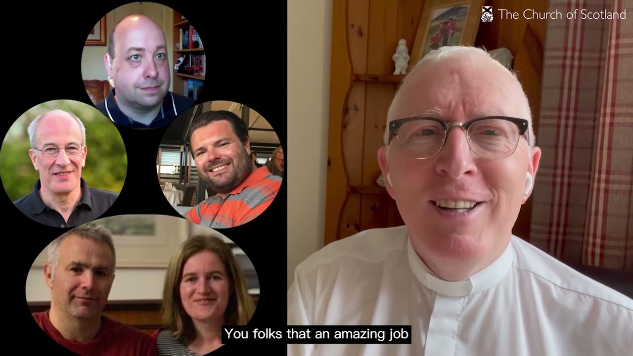 Moderator hosts Sunday Service 16th May 2021 - Jesus prays for us