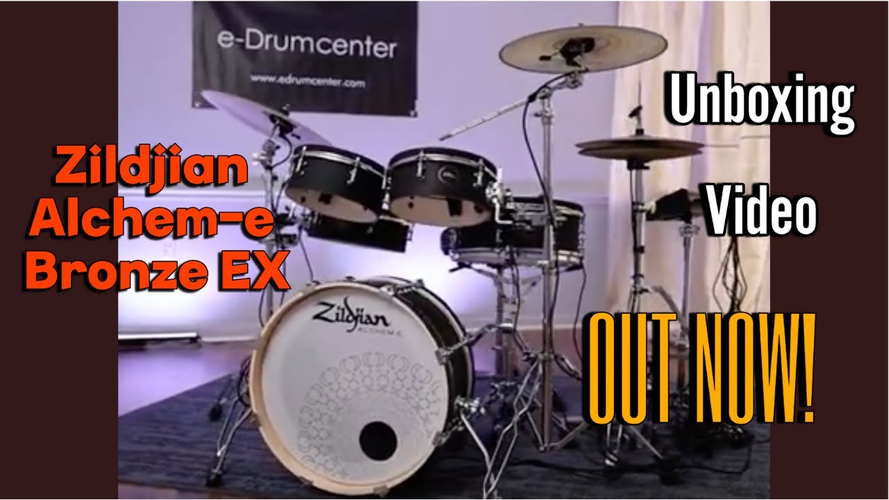 Распаковка Zildjian ALCHEM-E Bronze EX