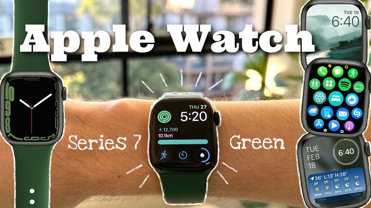 What’s on my Apple Watch Series 7? + how to make it aesthetic ✨⌚️