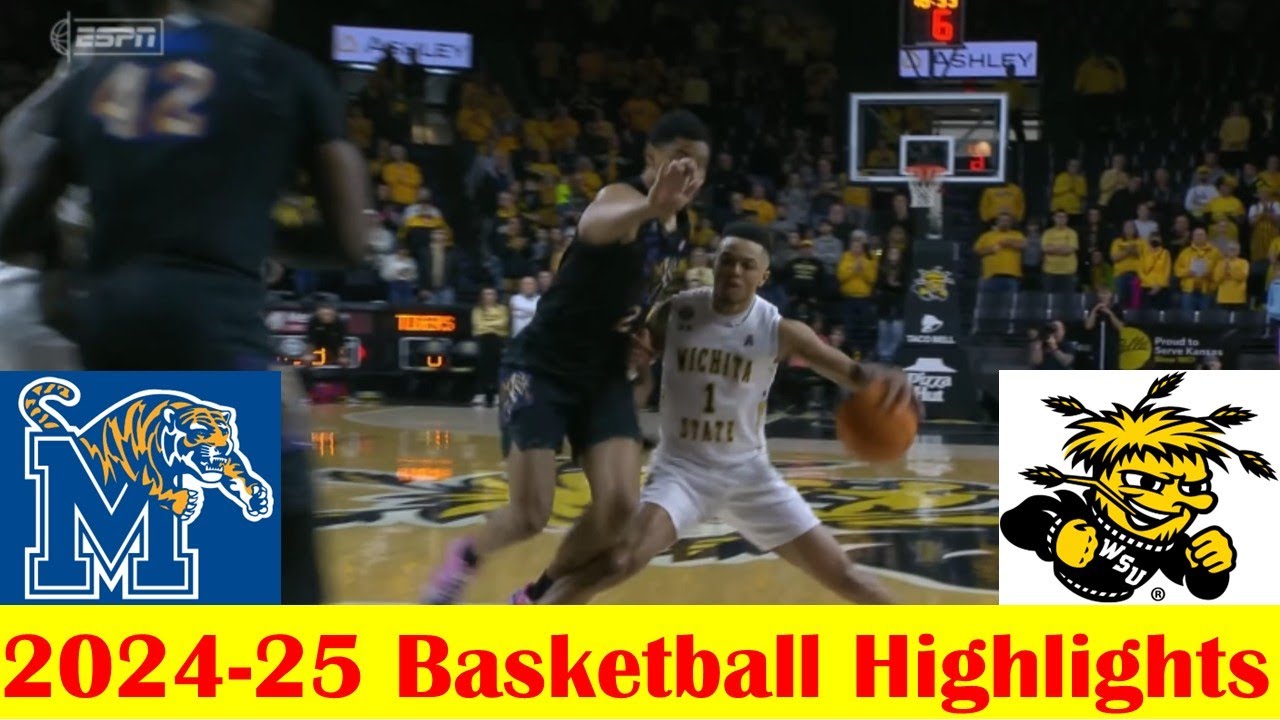 #14 Memphis vs Wichita State Basketball Game Highlights 2 16 2025