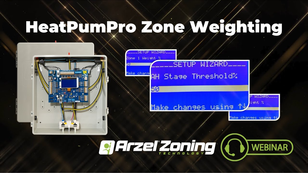 Zone Weighting with the HeatPumPro