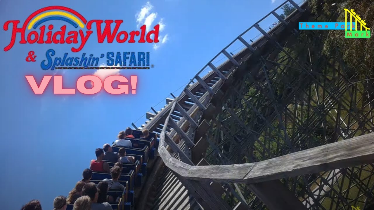 Holiday World Vlog! - Is Voyage THE BEST wooden coaster!? - June 2024