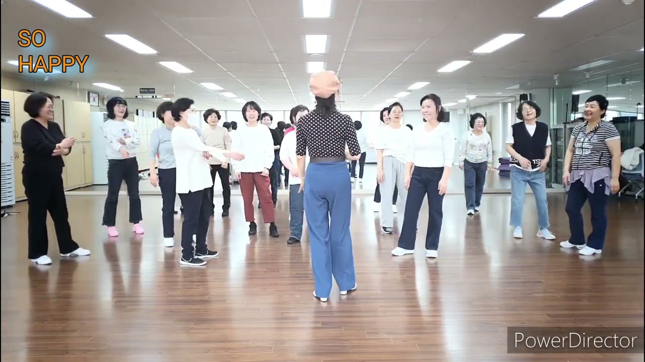 Glass Of Wine Line Dance(Demo) Group & Solo Dance