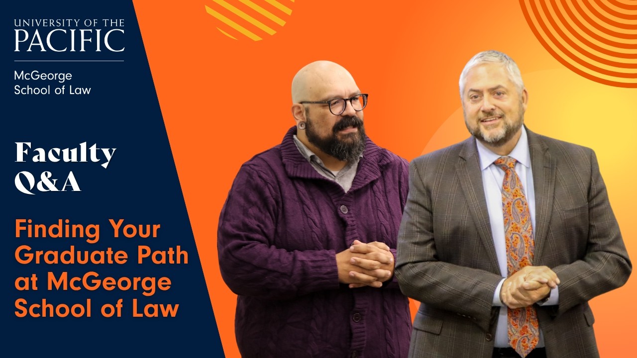 Webinar: Law, Policy, or Administration? Finding Your Graduate Path at McGeorge School of Law