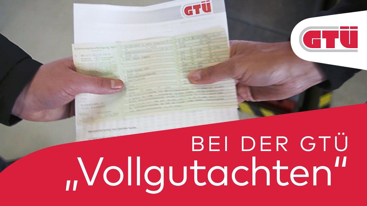 &bdquo;Vollgutachten&ldquo; und &bdquo;Einzelabnahmen&ldquo; &ndash; die GT&Uuml; erweitert ihr Aufgabengebiet