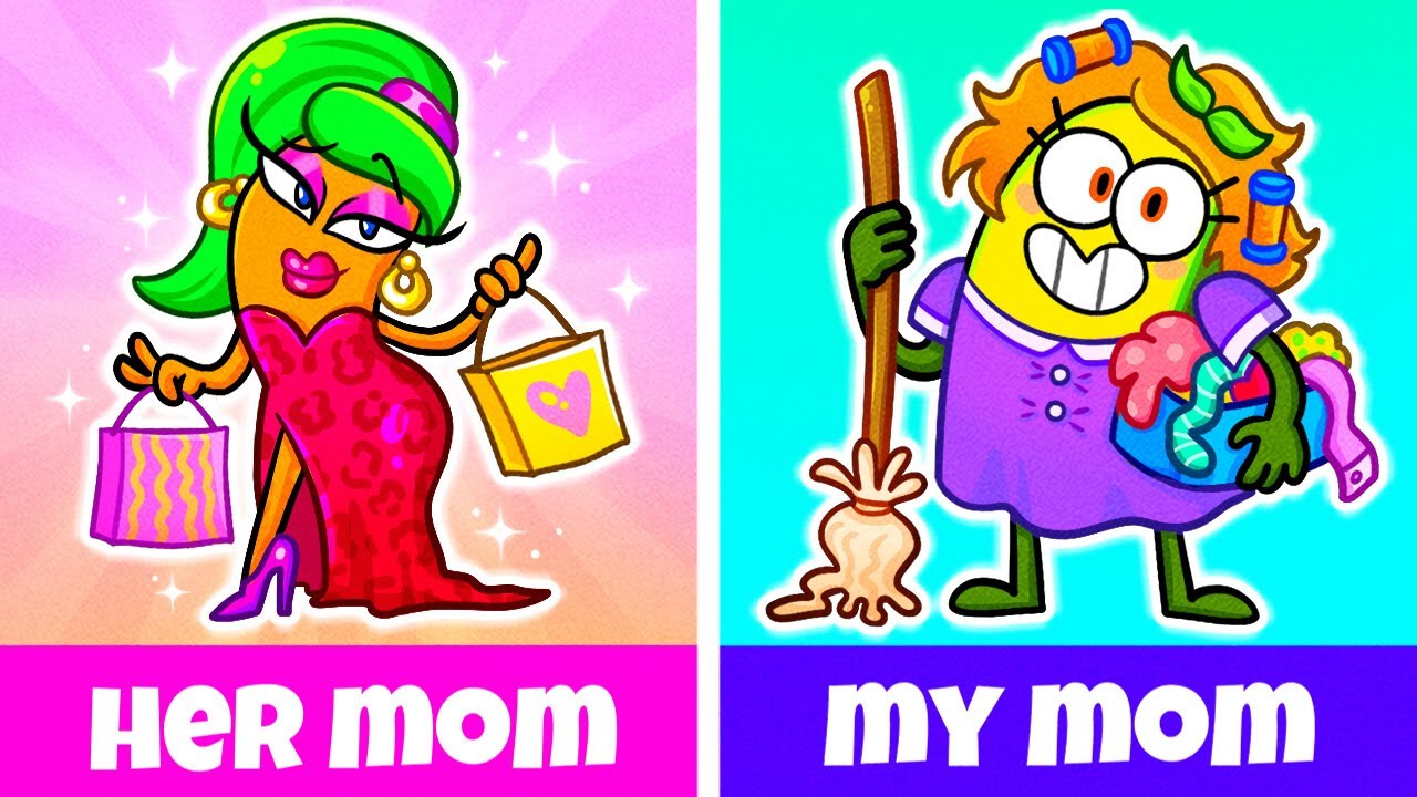 VEGETABLES HAD FAMILY! 🥑 LIFE Before and After Family by Avocado Couple